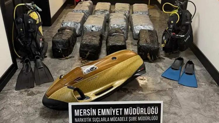 Mersin Limanı'nda 350 kilo kokain ele geçirildi