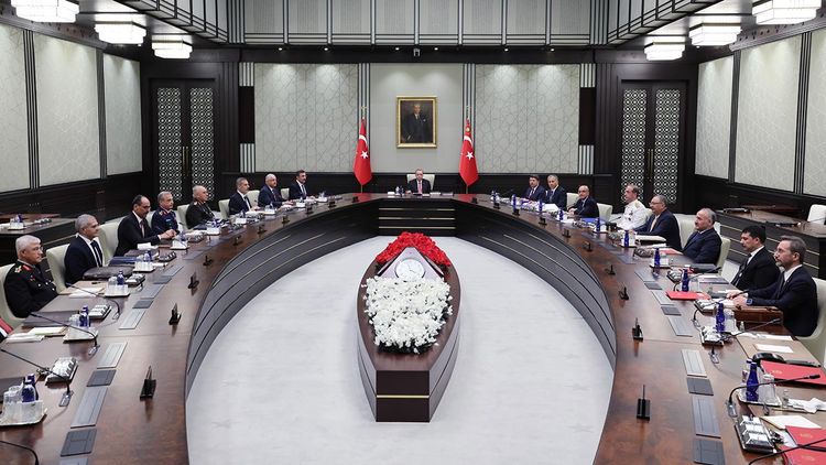 Türkiye Milli Güvenlik Kurulu toplandı