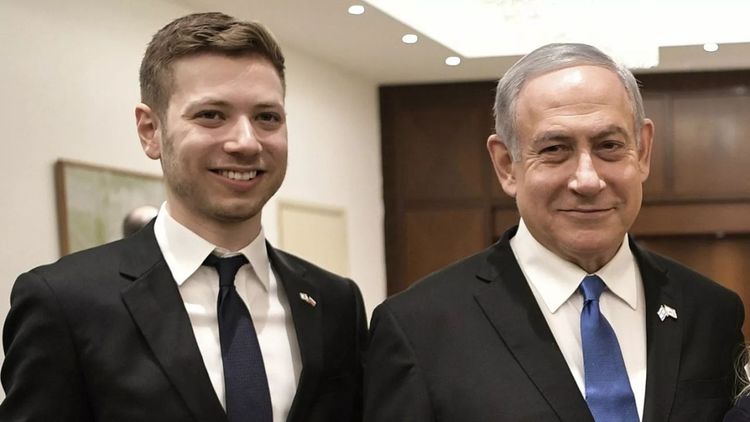 Terör lideri Netanyahu'nun oğlu suikast korkusuyla ABD'den İsrail'e getirildi