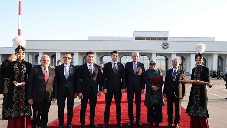 TBMM Başkanı Kurtulmuş, TÜRKPA Genel Kurulu için Kırgızistan’da