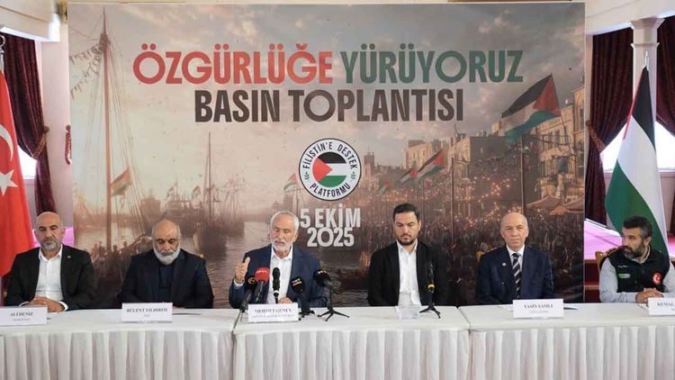 Filistin’e Destek Platformu’ndan ‘Özgürlüğe Yürüyoruz’ çağrısı