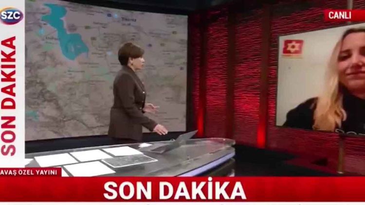 İsrail için endişelenen Özlem Gürses, Siyonist Türkü Avcı’yı canlı yayına çıkarttı