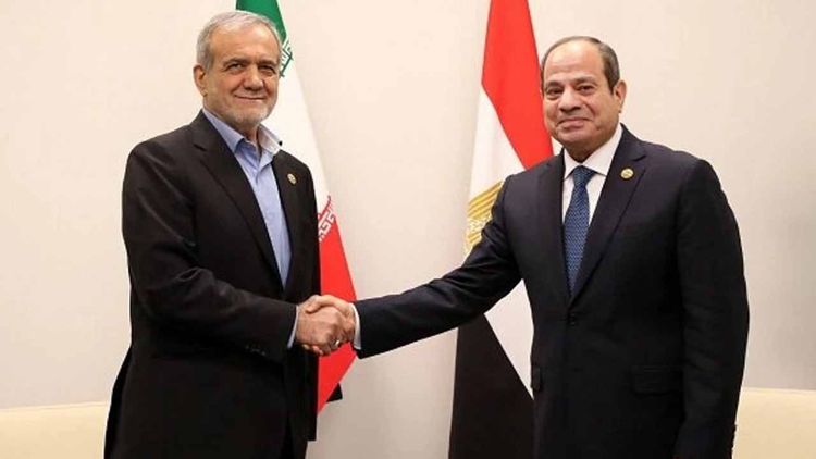 Sisi, Pezeşkiyan ile görüştü