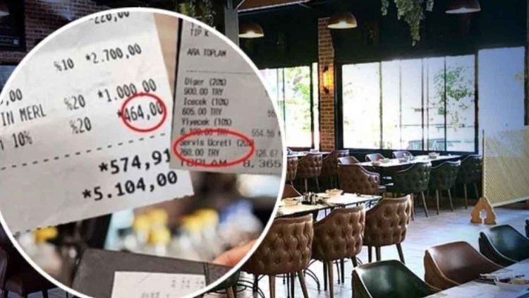 Restoran ve kafelerde kuver ile servis ücreti tamamen yasaklanıyor: Uymayana para cezası