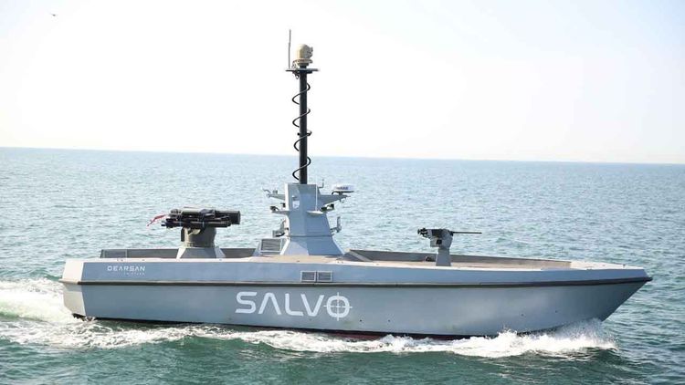 SALVO Silahlı İnsansız Deniz Aracı resmen envantere girdi!