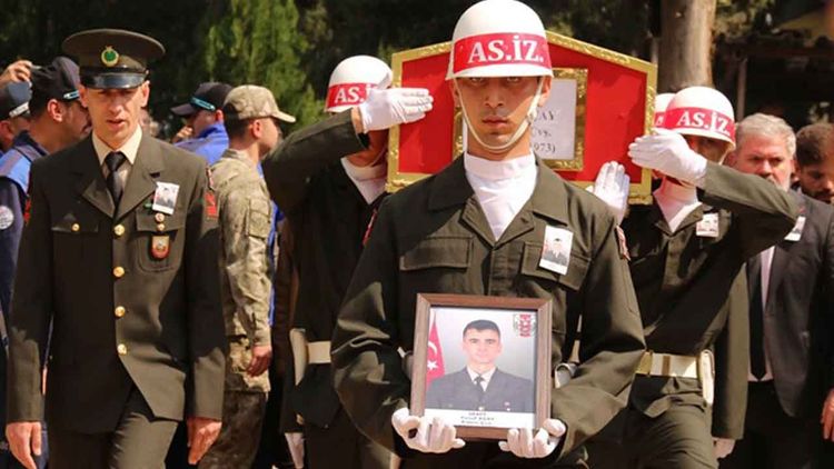 Şehit Yusuf Açay Hatay’da dualarla toprağa verildi