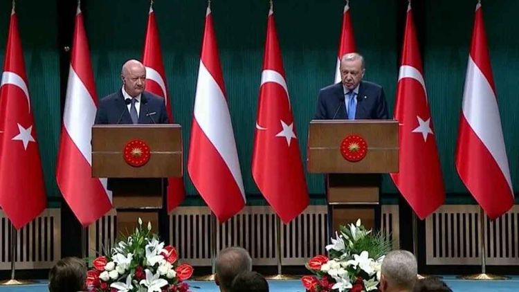 Başkan Erdoğan, Avusturya Başbakanı Stocker ile görüştü