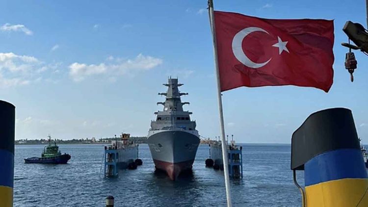 MİLGEM’in altıncı İstif sınıfı fırkateyni TCG Karadeniz denize indirildi