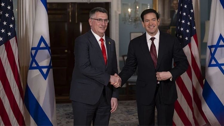 Terör devleti İsrail'in Dışişleri Bakanı ABD'de