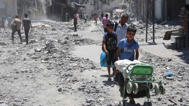 Terör devleti İsrail, yardım bekleyen Filistinlileri hedef aldı: 36 şehit