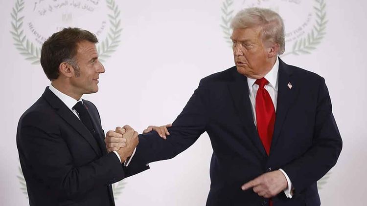 Trump, Macron’u kameralar önünde tehdit etti: Yakında görevden ayrılacak