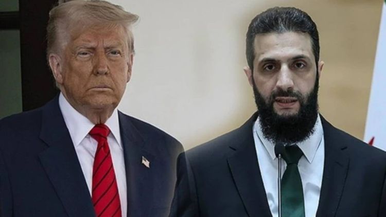 Donald Trump, Suriye Devlet Başkanı Şara ile görüştü
