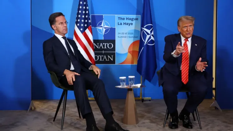 Trump, Lahey'deki zirvede konuştu: Gazze'de ateşkes yakın