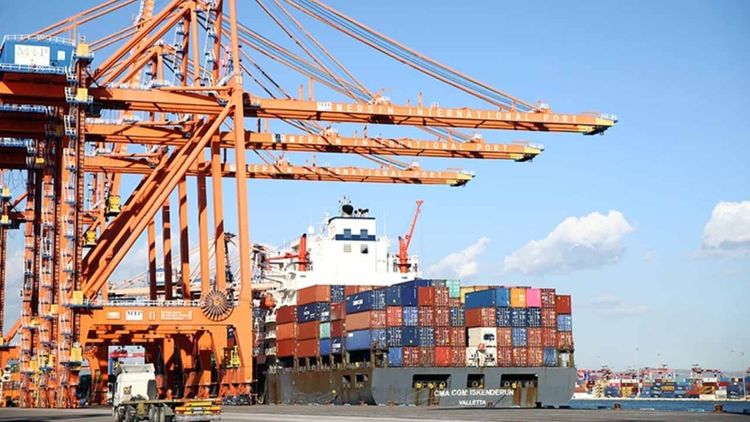 Temmuzda Türk limanlarında konteyner yüklemesinde rekor kırıldı