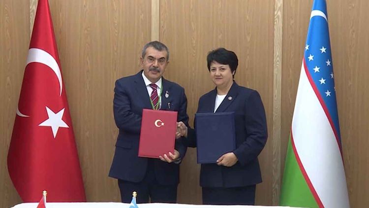 Türkiye ile Özbekistan arasında eğitim alanında işbirliği protokolü imzalandı