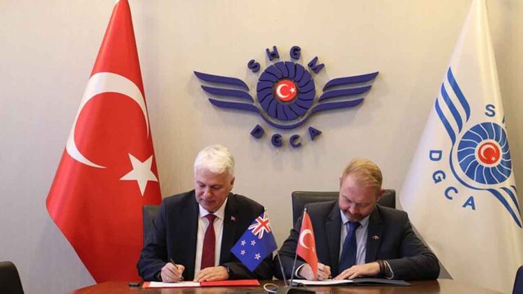 Türkiye ile Yeni Zelanda arasında havacılık iş birliği anlaşması imzalandı