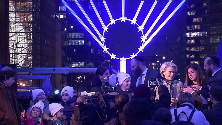Avrupa Komisyonu Başkanı Leyen: Yahudi kültürü Avrupa kültürüdür