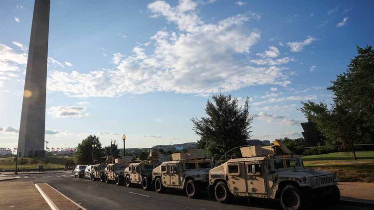 Washington’da güvenlik önlemleri hat safhada: Ulusal Muhafızlar sokaklarda