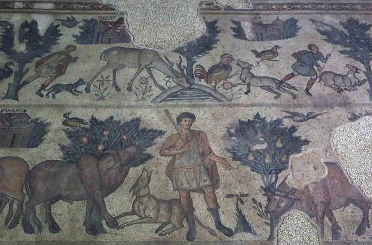 Kahramanmaraş’ta bulunan “Yaşam Mozaiği”