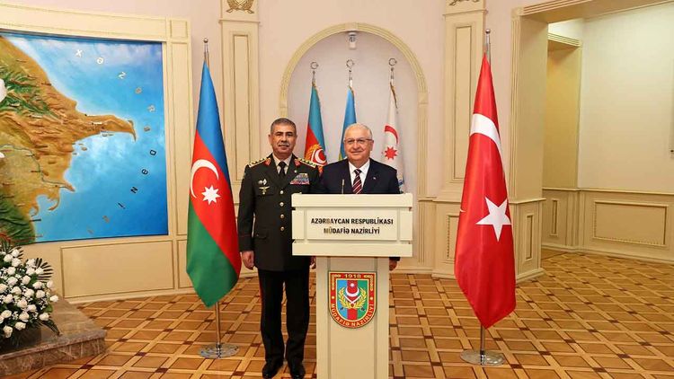 Milli Savunma Bakanı Yaşar Güler, Azerbaycan'da