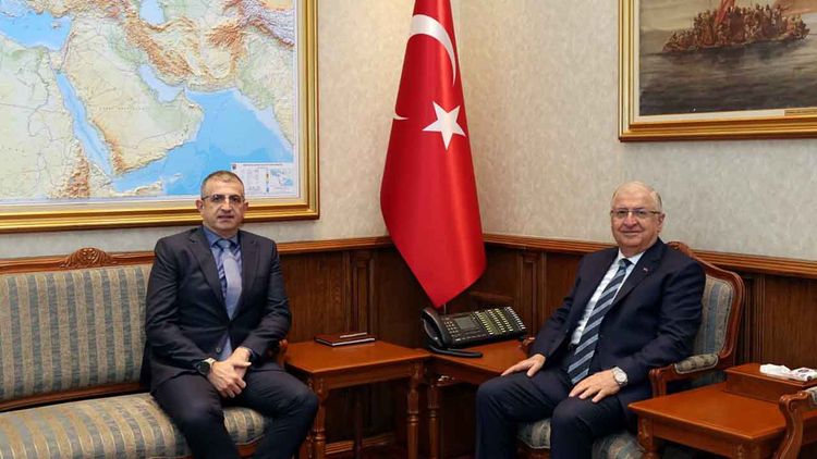 Milli Savunma Bakanı Yaşar Güler, BAYKAR Genel Müdürü Haluk Bayraktar ile görüştü