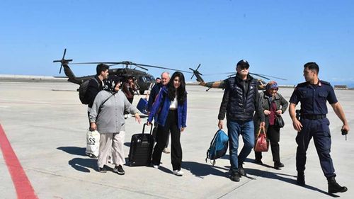 Rize’de mahsur kalan vatandaşlar için tahliye çalışmaları başlatıldı