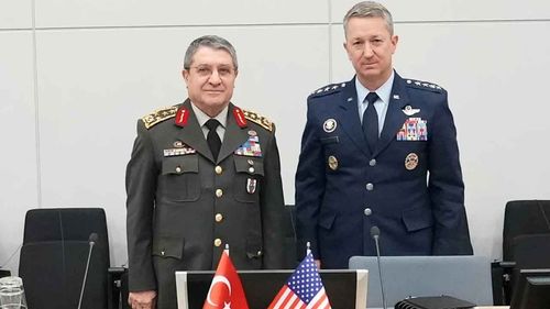 Genelkurmay Başkanı Bayraktaroğlu, ABD’li mevkidaşı Caine ile görüştü