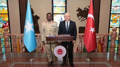 Bakan Güler, Somali Genelkurmay Başkanı Mohamud'u kabul etti