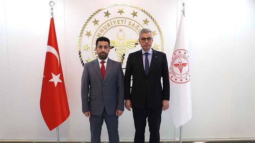 Sağlık Bakanı Kemal Memişoğlu, Suriyeli mevkidaşı Nizal el-Ali ile görüştü