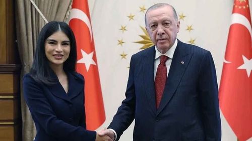 Cumhurbaşkanı Erdoğan, Saida Mirziyoyeva’yı kabul etti