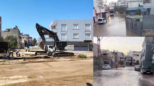 Adana’da ASKİ borusu patladı: Sokakları su bastı, vatandaş CHP’li belediyeye isyan etti