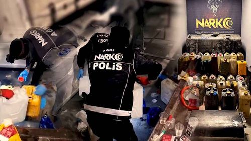 Ağrı’da 761 kilo metamfetamin ele geçirildi: 2 gözaltı