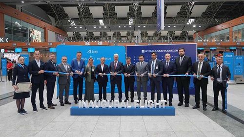 AJet’ten Şam’a ilk uçuş