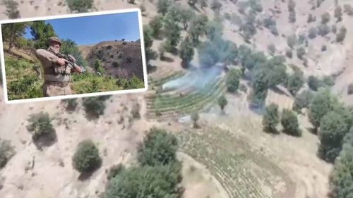 Diyarbakır’daki uyuşturucu operasyonunda Akıncı TİHA kullanıldı