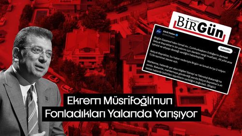 Ekrem Müsrifoğlu'nun fonladıkları yalanda yarışıyor