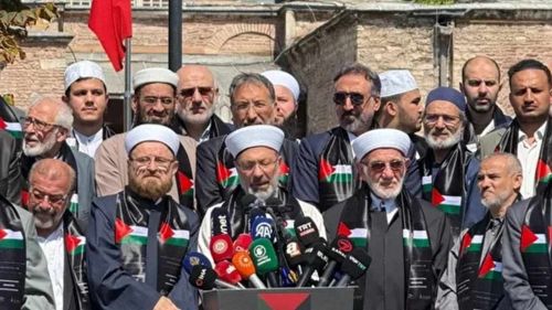 Alimlerden Ayasofya'da Gazze açıklaması