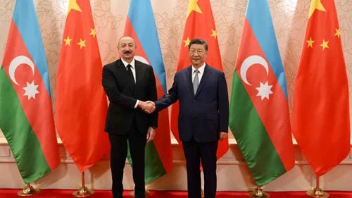 Aliyev ve Şi Cinping, Şanghay Zirvesi’nde görüştü