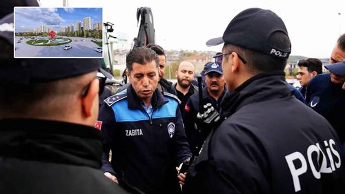 Haraççı Kavşağı’ndaki peyzaj çalışması İBB müdahalesiyle durduruldu