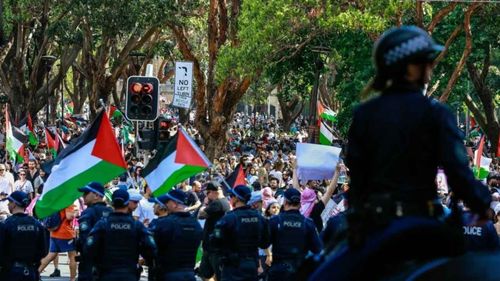 Avustralya'da terör devleti İsrail protesto edildi