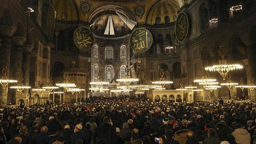 İstanbul’un kalbi Ayasofya’nın aslına rücu ettirilmesinin üzerinden beş yıl geçti