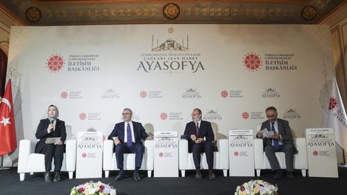 Ayasofya'nın ibadete açılışının 6. yılında panel