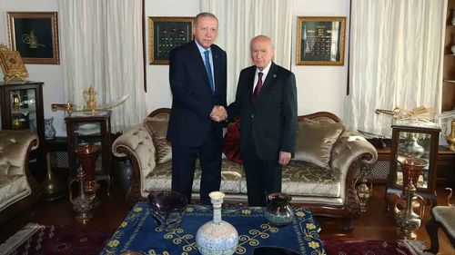 Cumhur İttifakı bir arada: Erdoğan, Bahçeli’yi ziyaret etti