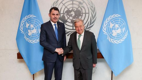 Bakan Murat Kurum, ABD’de BM temsilcileriyle görüştü