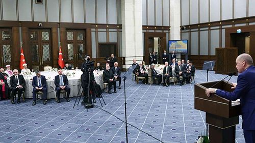 Cumhurbaşkanı Erdoğan, dini azınlık temsilcileriyle iftarda bir araya geldi