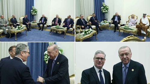 Başkan Erdoğan, Şarm El-Şeyh’te diplomasi trafiğinde