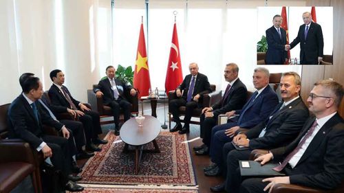 Cumhurbaşkanı Erdoğan'dan ABD'de diplomasi trafiği