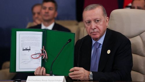 Başkan Erdoğan Gazze için Niyet Mektubu'nu imzaladı