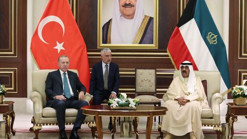 Cumhurbaşkanı Erdoğan’ın Körfez turunda ilk durak Kuveyt: 4 anlaşma imzalandı