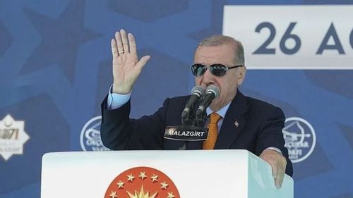 Başkan Erdoğan'dan Malazgirt'te Terörsüz Türkiye Mesajı: Yönünü Ankara'ya ve Şam'a dönenler kazanacak
