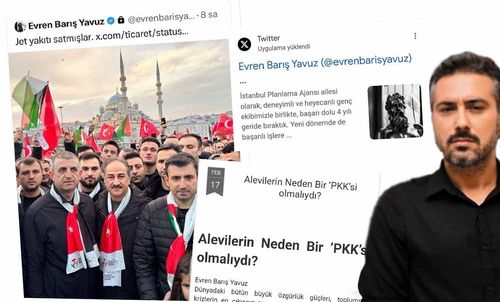 Baykar’a iftirayı atan PKK sevici Evren Barış Yavuz İmamoğlu’nun yoldaşı çıktı!